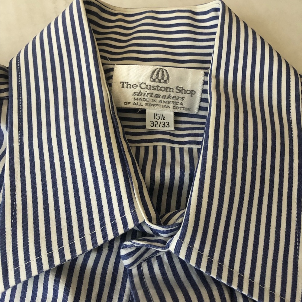 Pinstripe Men’s Shirt - Picture 3 of 7